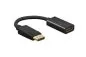 Preview: Adapter DisplayPort 1.4 isane HDMI tüüp A emane, 4K*2K@60Hz, 3D, pikkus 0,10m blisterpakendis