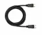 Preview: Cavo DisplayPort 1.4, 2x spina DP, 8K, scatola, supporto 8K/60Hz, 32,4GbpS, nero, scatola DINIC con foro Euro, 1m