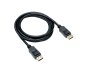 Preview: DisplayPort 1.4 cable, 2x DP plug, 8K, support 8K/60HZ, 32.4GBpS, black, DINIC box with Euro hole, 2m