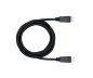 Preview: DisplayPort 1.4 cable, 2x DP plug, 8K, support 8K/60HZ, 32.4GBpS, black, DINIC box with Euro hole, 2m