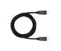 Preview: DisplayPort 1.4 Kabel, 2x DP Stecker, 8K, Unterstützung 8K/60HZ, 32.4GBpS, schwarz, DINIC Box mit Euroloch, 2m