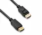 Preview: DINIC DisplayPort 1.4 connection cable, 8K, 8K (60Hz), 5K (120Hz), 4K2K (240Hz), black, DINIC Polybag, 5m