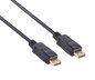 Preview: DINIC DisplayPort 1.4 connection cable, 8K, 8K (60Hz), 5K (120Hz), 4K2K (240Hz), black, DINIC Polybag, 5m