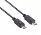 Preview: DINIC DisplayPort 1.4 connection cable, 8K, 8K (60Hz), 5K (120Hz), 4K2K (240Hz), black, DINIC Polybag, 5m