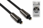 Preview: Premium Toslink cable male to male, Dubai Range, black, DINIC blister, length 5.00m
