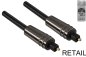 Preview: Premium Toslink-kabel, hane till hane, Dubai Range, svart, DINIC-blister, längd 5,00 m