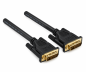 Preview: DVI-Digital Dual Link kabel, 24+1 moški/moški, pozlačeni kontakti, večplastno zaščiten, črn, škatla DINIC z evro luknjo, dolžina 2,00 m