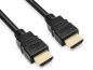Preview: HDMI Kabel 19-pol A auf A Stecker, High Speed, Ethernet-Channel, 4K2K@60Hz, schwarz, Länge 1,00m, Box