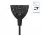 Preview: Scatola di commutazione automatica 3 a 1 HDMI, DINIC Box 3 dispositivi con connessione HDMI ad es. a 1 televisore, DINIC Box con foro europeo