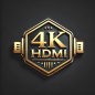 Preview: HDMI-kabel 19-pinners A til A-plugg, høy hastighet, Ethernet-kanal, 4K2K@60Hz, svart, lengde 3,00 m, polybag