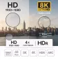 Preview: Cabo DINIC Premium HDMI 2.1 - 8K@60Hz, 48 Gbps, caixa de alumínio, 3D, HDR, DINIC Polybag, 5m