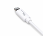 Preview: USB A auf Lightning Kabel, weiss, DINIC Box mit Euroloch, 1m