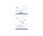 Preview: USB A to Lightning cable 2m, white, DINIC Box