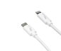 Preview: USB C to Lightning cable, MFi certified, sync and fast charging cable, white, DINIC box with Euro hole, 1m