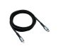 Preview: Καλώδιο USB C σε Lightning HQ, πιστοποιημένο MFi, καλώδιο συγχρονισμού και γρήγορης φόρτισης, μαύρο, κουτί DINIC με οπή Euro, 1m