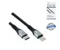 Preview: USB C auf Lightning HQ Kabel, MFi, 2,00m MFi zertifiziert, Sync- und Schnellladekabel, DINIC Box