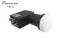Preview: DINIC Premium Quad LNB met 4x F-aansluiting, satellietantenneconverter, incl. weerbescherming, DINIC-doos met Euro-gat