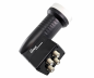 Preview: DINIC Premium Quad-LNB mit 4x F-Anschluss, Satellitenantennen-Umwandler, inkl. Wetterschutz, DINIC Box mit Euroloch