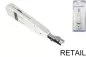 Preview: DINIC LSA lay-on tool 0.40 - 0.60mm with crimping, stripping and cutting device, DINIC blister with Euro hole