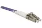 Preview: Fiberoptisk kabel OM4, 50µ, LC / LC-stik multimode, eric violet, duplex, LSZH, 100m