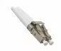 Preview: Fibre optic cable OM4, 50µ, LC / SC connector multimode, eric violet, duplex, LSZH, 2m