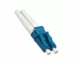 Preview: Fibre optic cable OS1, 9µ, LC / LC connector, single mode, duplex, LSZH, yellow, DINIC polybag, length 2m