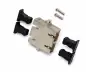 Preview: LWL Fibre Optic Kupplung SC/SC Multimode SC Buchse/Buchse, Lichtwellenleiter duplex