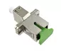 Preview: Fibre optic adapter LC/APC socket to SC/APC socket Fibre optic adapter, singlemode / simplex