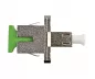 Preview: Fibre optic adapter LC/APC socket to SC/APC socket Fibre optic adapter, singlemode / simplex