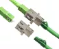 Preview: Fibre optic adapter LC/APC socket to SC/APC socket Fibre optic adapter, singlemode / simplex