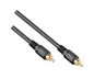 Preview: Audio video cable cinch to cinch, black, 2m male to male, High Quality, RG 59/U