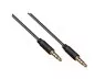 Preview: Audio cable 3.5 mm 4pin jack to jack (stereo), 1.5m, black