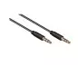 Preview: Audio cable 3.5mm stereo jack plug to plug, black, DINIC polybag, length 3.00m Preview: Audio cable 3.5mm stereo jack plug to plug, black, DINIC polybag, length 3.00m