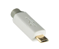 Preview: HQ Micro USB-kabel A hane till micro B hane, Monaco Range, vit, 0,50 m, DINIC Blister