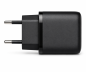 Preview: USB C+A Ladegerät/Netzteil 20W, Power Delivery + QC 3.0, schwarz