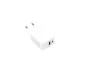 Preview: USB C+A charger/power supply 20W, PD, white Power Delivery, white