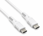 Preview: USB C зарядно устройство 45W + USB-C към C кабел, бързо зарядно устройство с PD3.0 и PPS + USB-C заряден кабел, бял, 1,5 м