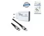 Preview: USB C Netzteil 45W + USB-C auf Lightning Kabel, Schnelllader mit PD3.0 und PPS +Lightning HQ Kabel, schwarz, DINIC Box, 2m