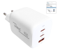 Preview: Chargeur/bloc d'alimentation DINIC USB C/C/A 65 W Chargeur rapide Power Delivery 3.0, technologie PPS, boîtier DINIC