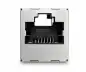 Preview: DINIC RJ45 Cat.6A/5e Kupplung Bu. auf Bu. bulk RJ45 Bu./Bu., geschirmt, Vollmetall