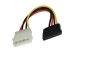 Preview: Voedingsadapter intern 5,25 naar S-ATA, 1x S-ATA naar 1x 5,25, 0,15m