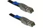 Preview: MADISON SAS kabel extern SFF-8644 naar SFF-8644, mini SAS HD naar mini SAS HD, AWG 28, 5m lengte