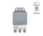 Preview: DINIC DiSEqC Interruptor LNB 2/1 para 2 LNBs em 1 TV, Caixa DINIC