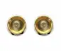 Preview: DINIC SAT coaxial cable F-connector to connector, gold-plated, quadruple shielded, white, DINIC blister, length 10.00m