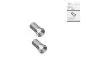 Preview: F-Aufdreh-Stecker für Kabel 7,3mm, Kupfer, Menge: 2 Stück, DINIC Box mit Euroloch, Länge 20mm