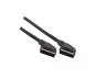 Preview: DINIC Cable scart 21 polos enchufe/enchufe, 1,5 m tipo U, ø cable 7 mm, negro, caja DINIC