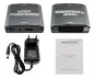 Preview: SCART-HDMI adapter, analogue video and audio to HDMI up to 1080p@60Hz, DINIC box with Eurohole, cable length 1.10m
