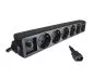 Preview: Contactdoosstrip voor UPS-systemen, 6-voudig, overspanningsbeveiliging 10A, met C14-stekker, CE, kabellengte 1,50m