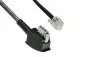 Preview: DINIC-modemkabel (fax/modem) int. pintoewijzing, TAE-N-stekker naar Western-stekker 6P4C 4-pins, lengte 6,00m, blisterverpakking
