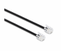 Preview: DINIC Modularanschlusskabel, AWG 28, RJ11-Stecker (6P4C) auf RJ11-Stecker (6P4C), Länge 6,00m, DINIC Box